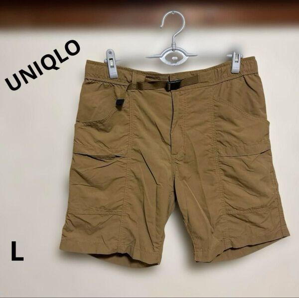 ユニクロ UNIQLO ナイロンギアショートパンツ メンズ Lサイズ