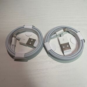 iPhone ライトニングケーブル 2本 1m 純正品質