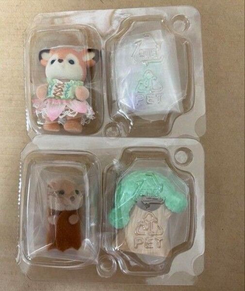 シルバニア 赤ちゃん お花畑 シカ カワウソ