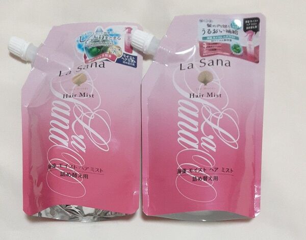 ラサーナ海藻モイストヘアミスト モーニングリペア詰め替え用 190ml×2個