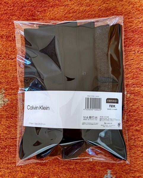 Calvin klein カルバンクラインメンズビジネスソックス5足セット