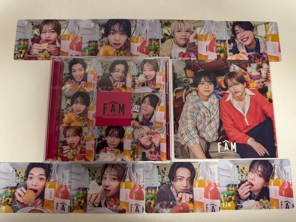 FAM通常盤CD +アナザージャケット全種+個人トレカ2枚