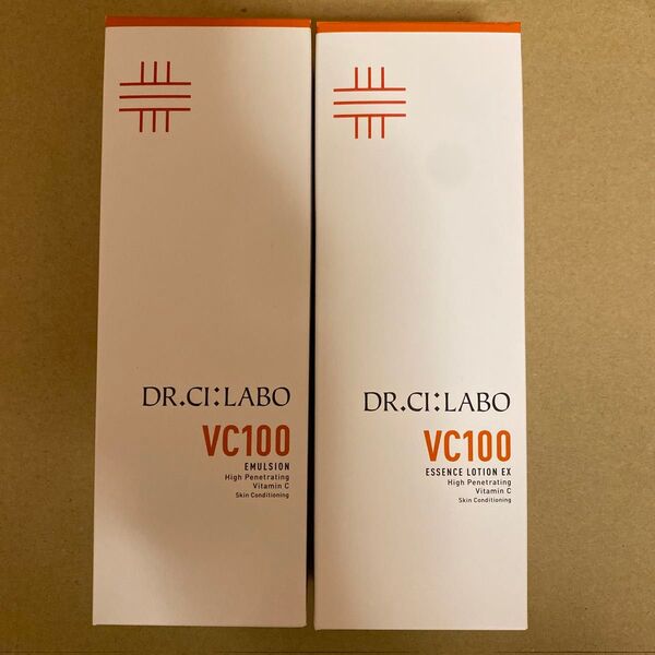 ドクターシーラボ VC100 エマルジョン EX エッセンスローション150mL ポンプタイプ 化粧水と乳液 セット