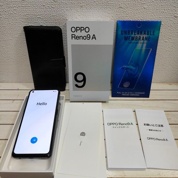 新古品 ワイモバイル版 『 OPPO Reno9 A + オマケ付 』 ◆