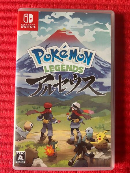 【美品】ポケモンレジェンズ アルセウス Switch ソフト