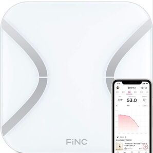 FiNC 体組織計 体重計 スマホ連動 体重計 Bluetooth