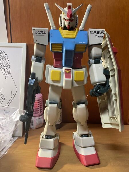 ガンダムBANDAI/ ガンダム30周年記念 ジャンボグレード 1/35 RX-78-2 アニメーションカラー フィギュア