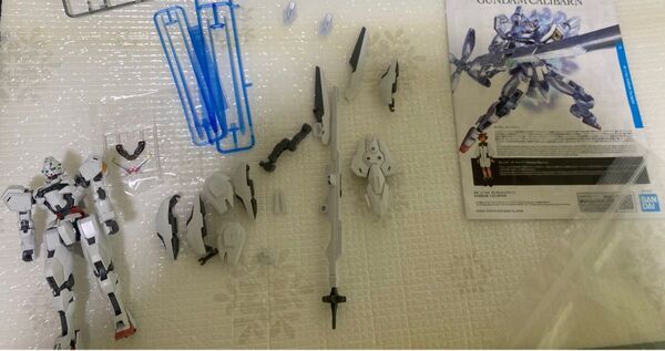 ガンダムキャリバーン hg ガンプラ ジャンク 組み立て済み 水星の魔女