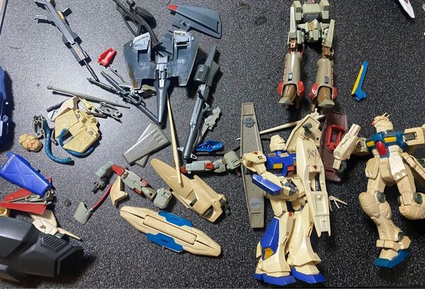 ガンプラ 旧キット RX-78NT-1 アレックスガンダム gp01fb 試作一号機 フルバーニアン mgまとめ売り 1/144