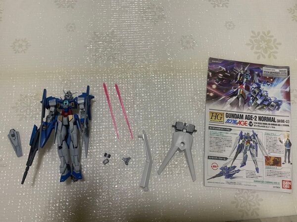 hg ガンダム age2ノーマル 全塗装 完成品 ガンプラ