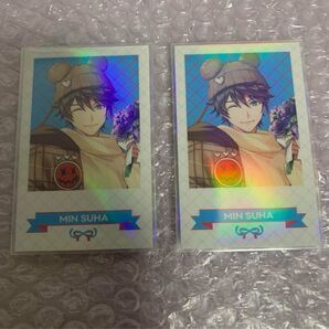 ミン・スハ ホワイトデーチェキ 2枚