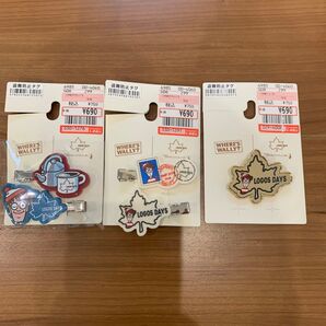 LOGOS DAYS × WHERE'S WALLY? ヘアクリップ 2個 ブローチ1個セット