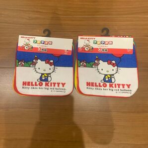 ハローキティ プチタオル 3枚組×2セット 未使用