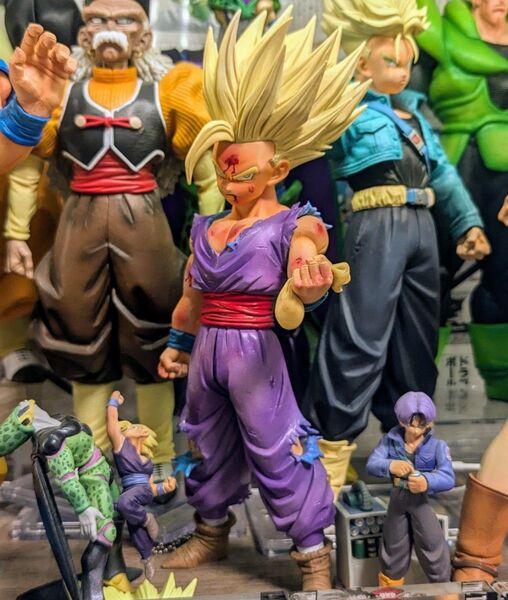 リペイント msp ドラゴンボール フィギュア 孫悟飯 一番くじ 検索 孫悟空 ベジータ grandista smsp