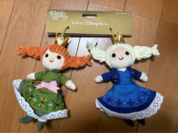 ファンタジースプリングス アナと雪の女王 ぬいぐるみ チャーム ぬいちゃ アナ雪 アナ エルサ ディズニー