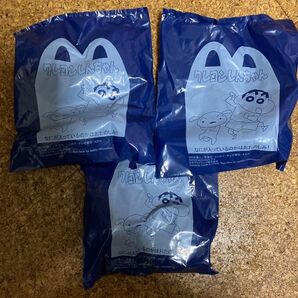 マクドナルド ハッピーセット クレヨンしんちゃん 全3種 コンプ