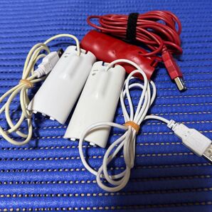 wiiリモコン 電池入りま線3個セット(ホワイト2個&レッド1個)