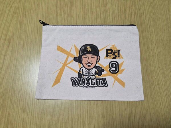 新品未使用品 福岡ソフトバンクホークス 柳田悠岐 ポーチ