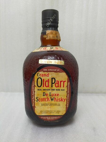 ☆ Old Parr オールドパー 12年 QUEEN SIZE 937.5ml 43度 スコッチウイスキー 古酒 特級