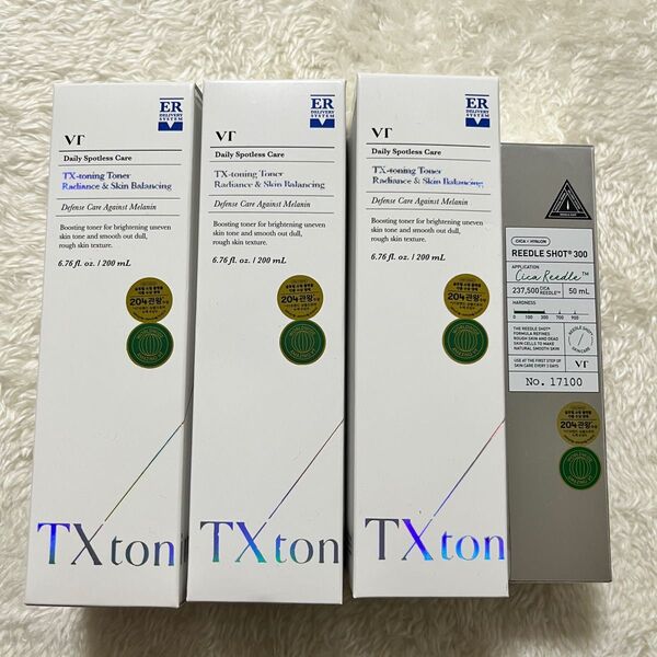 VT TXトーニングトナー3本セットとリードルショット300の4点セット 新品未開封