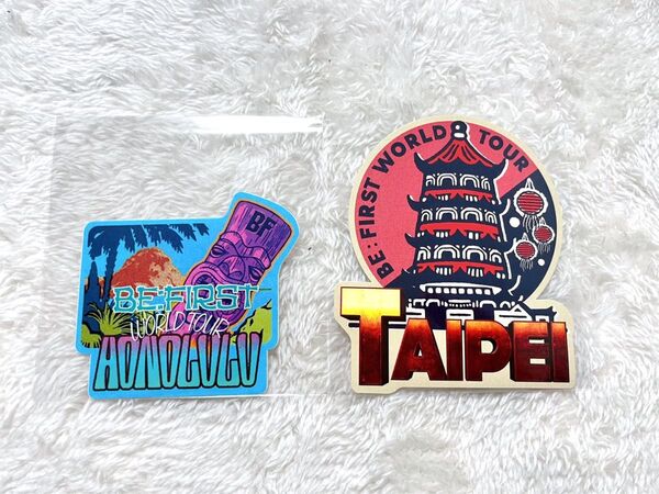 BE:FIRST World Tour ステッカー ホノルル ハワイ&タイペイ