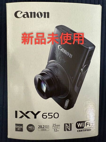 新品未使用 キヤノン Canon IXY650 シルバー 正規品