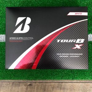 新品未使用 ブリヂストン最新モデルTOUR B X(ホワイト) 1ダース:12個 BRIDGESTONE