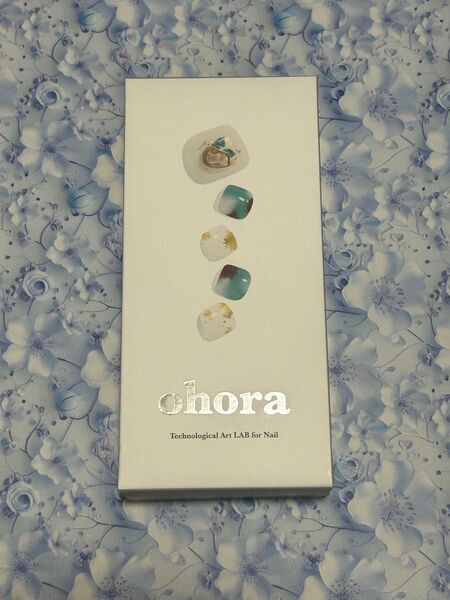 ohora オホーラセミキュアジェルネイルシールフットネイル ペディキュア 足用