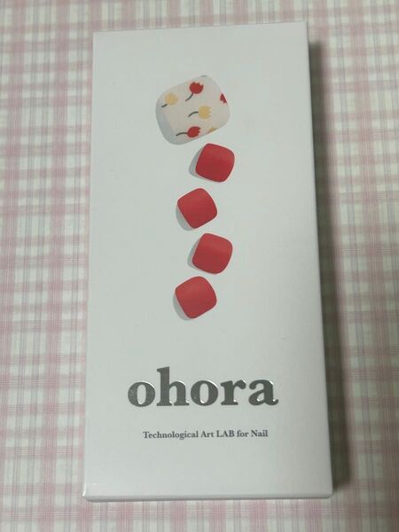 ohora オホーラセミキュアジェルネイルシールフットネイル ペディキュア 足用