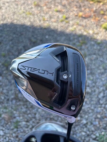 希少☆マイステルスプラス テーラーメイド My STEALTH PLUS+ 9.0度 白×青×黒 ヘッド単品 限定カバー付