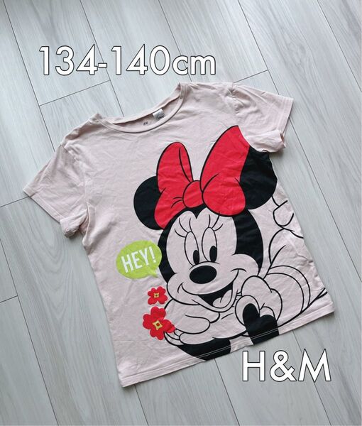 H&M エイチアンドエム 半袖Tシャツ ミニー ディズニー134-140cm