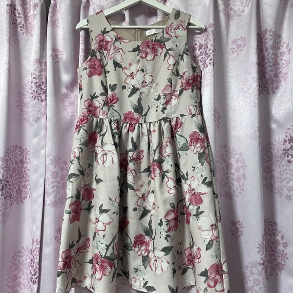 tocco closet ワンピース 花柄 M ノースリーブワンピース ノースリーブ