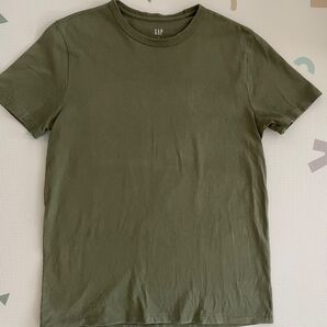 GAP 無地Tシャツ カーキグリーン Mサイズ