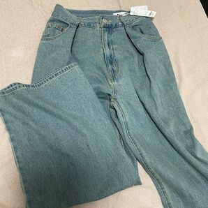 LAKOLE デニムパンツ M ブルー 新品未使用タグ付き Sサイズ