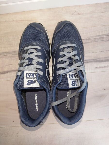 【未使用】new balance 373 スニーカー ネイビー 27.5cm