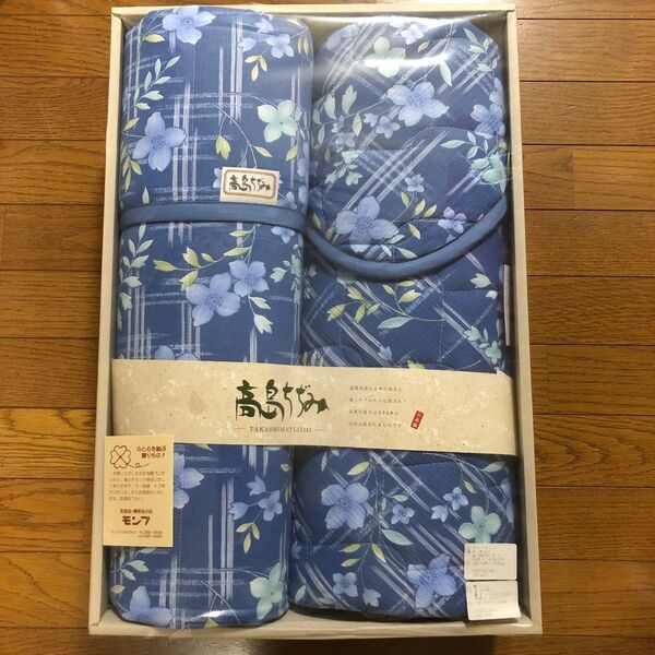 高島ちぢみ 敷きパット キルトケット