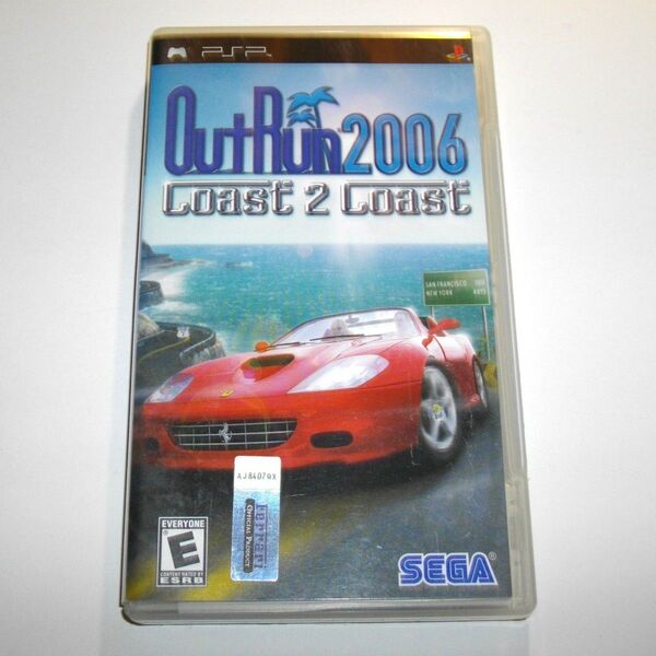 海外版 PSP Outrun 2006 Coast 2 Coast アウトラン 北米版