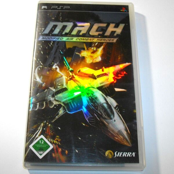 海外版 PSP マッハ モディファイド・エアー・コンバット・ヒーローズ m.a.c.h. mach