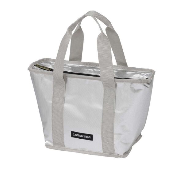 CAPTAIN STAG シルバートートクーラーバッグ 4L 未使用