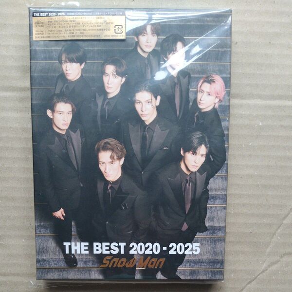 初回盤A 三方背スリーブ+デジパック Snow Man 2CD+Blu-ray/THE BEST 2020 - 2025