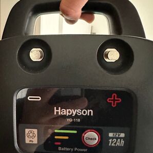 Hapyson ポータブルバッテリー YQ-118 12V 12Ah