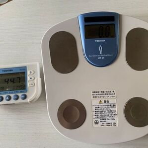 TOSHIBA 体重計 活動量計 SCF-20 2個セット