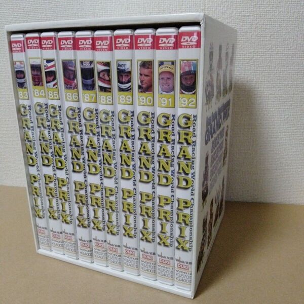WGP GRAND PRIX 年間総集編DVD-BOX 1983年〜1992年