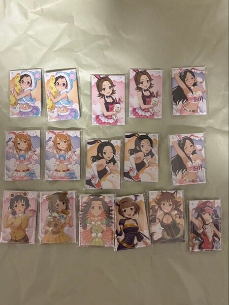 コトブキヤくじ アイドルマスターシンデレラガールズpart.4 D賞 スクエア缶バッジ 全12種セット