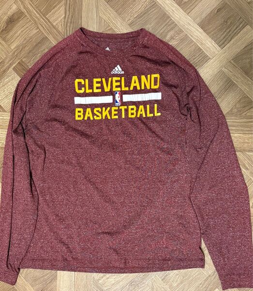 NBA バスケ ロンT 長袖 ロングTシャツ CLEVELAND ジョーダン