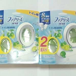 ファブリーズ トイレ用 フルーティグリーン 6.3ml×4個 消臭芳香剤 W消臭