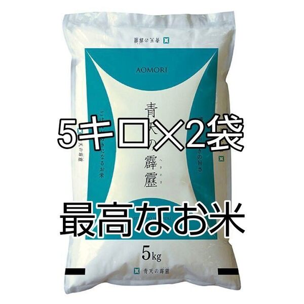 青森県産 青天の霹靂 ランクA 計10kg 米 新米 令和6年度産精米6月
