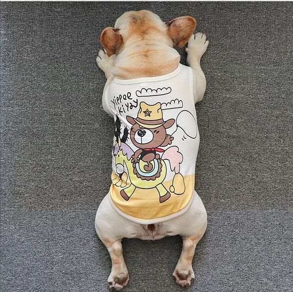 値下げ 犬の服 タンクトップ 洋服 ドッグウェア Mサイズ