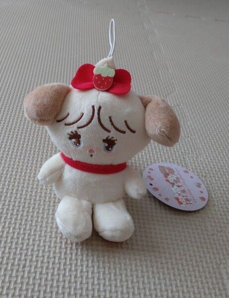 mikko characters いちごマスコットぬいぐるみ スフレ mikko illustrations
