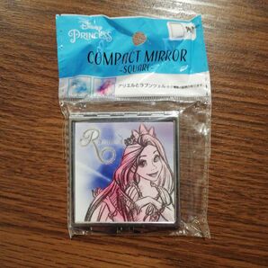 ディズニー ラプンツェル コンパクト ミラー☆ 手鏡☆ スクエア 角